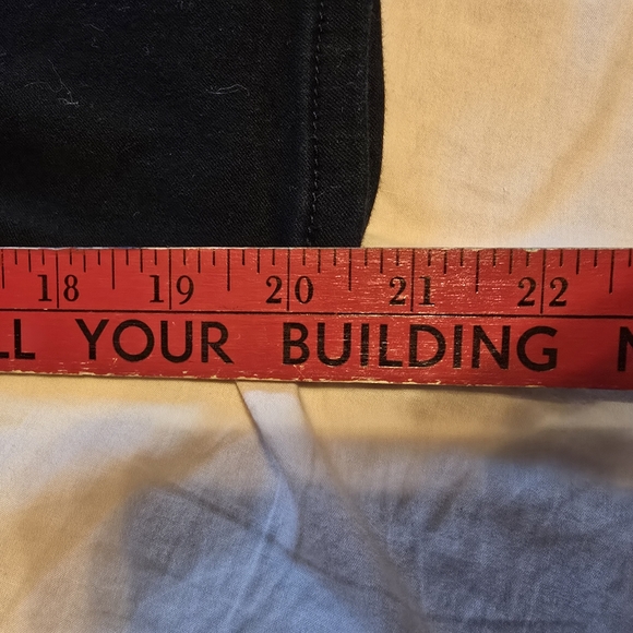 EUC 1822 jeans stretch low crop 21in inseam thin lightweight - Picture 4 of 7